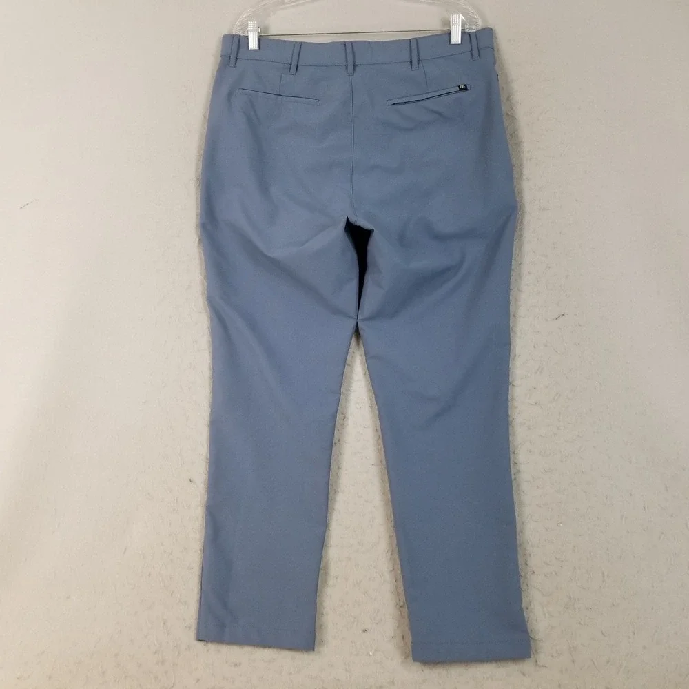 Banana Republic Pants Mens 36x30 Blue Performance Chino Straight Leg Polyester